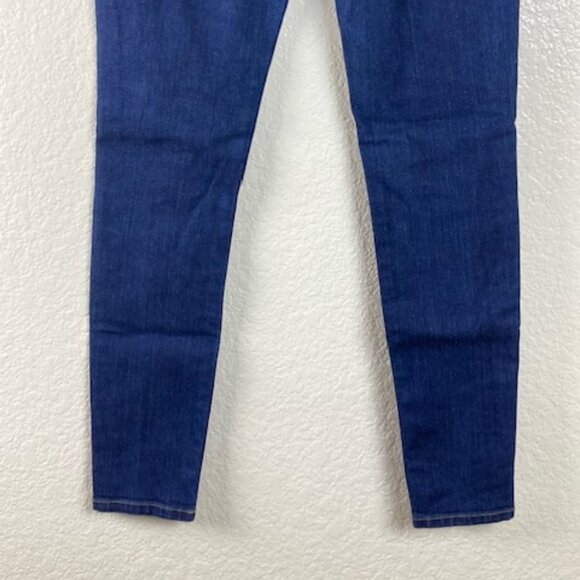Fossil Women's Blue Skinny Jeans Sz 27 Inseam 30 - Picture 9 of 11